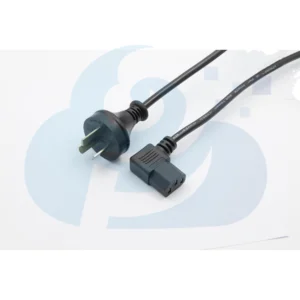 Argentinian Three Pin Straight Plug Power Cable Image1
